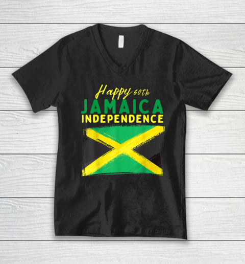 Jamaica 60th Independence V-Neck T-Shirt