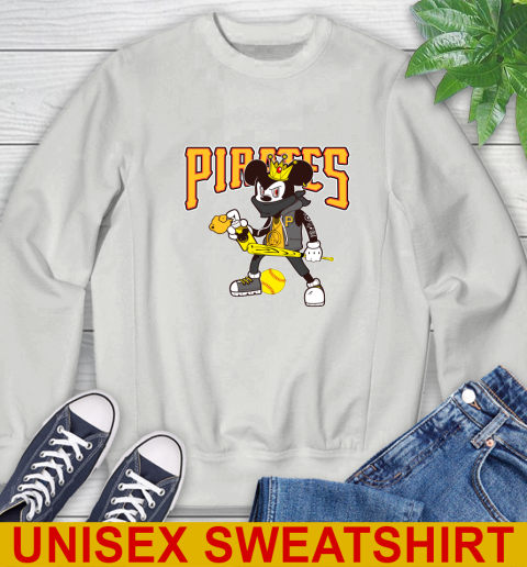 Pittsburgh Pirates MLB Baseball Mickey Peace Sign Sports Sweatshirt 5