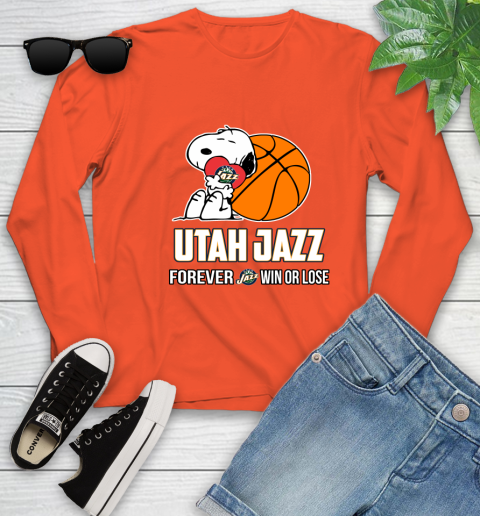 NBA The Peanuts Movie Snoopy Forever Win Or Lose Basketball Utah Jazz 128
