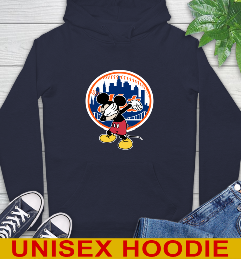 New York Mets MLB Baseball Dabbing Mickey Disney Sports Hoodie 4