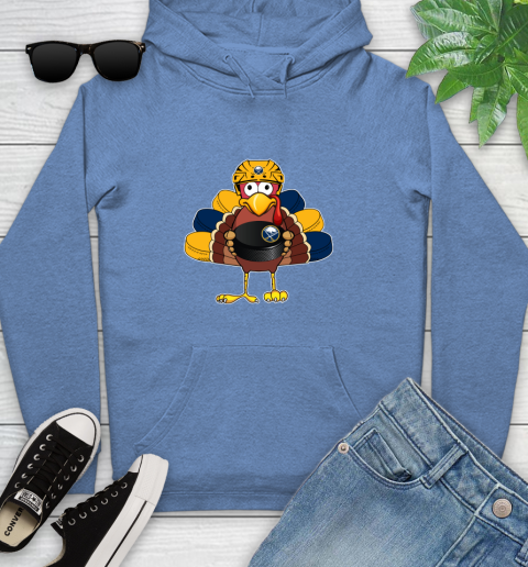 Buffalo Sabres Turkey Thanksgiving Day Youth Hoodie 12