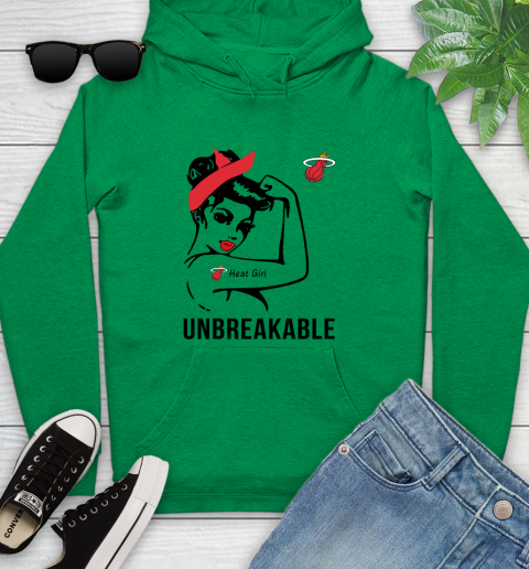 NBA Miami Heat Girl Unbreakable Basketball Sports Youth Hoodie 5