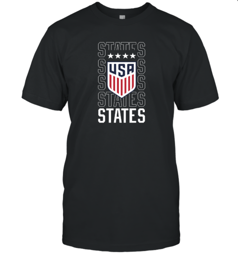 USWNT Repeat States Unisex Jersey Tee