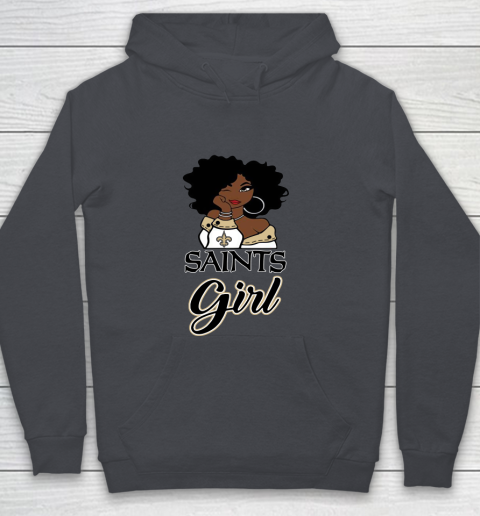 New Orleans Saints Girl NFL Youth Hoodie 7