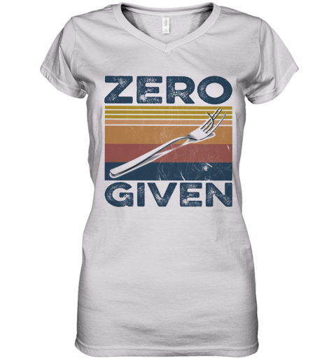 Zero Give Vintage Women's V-Neck T-Shirt