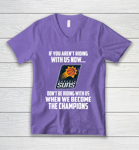 NBA Phoenix Suns Basketball We Become The Champions V-Neck T-Shirt 8