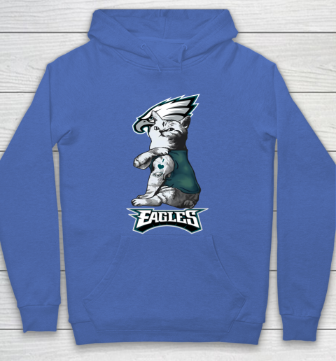 NFL Football My Cat Loves Philadelphia Eagles Hoodie 6