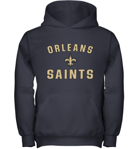 Orleans Saints NFL Pro Line By Fanatics Branded Gray Victory Youth Hoodie