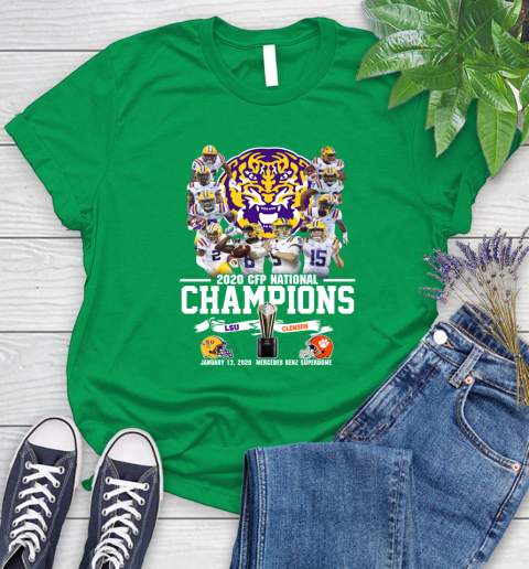 LSU Tigers 2020 Cfp National Champions Shirt 88