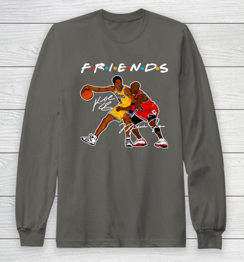 Michael Jordan And Kobe Bryant Friends Signatures Long Sleeve T-Shirt 5