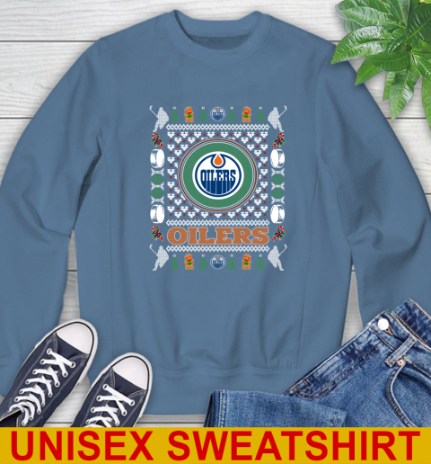 Edmonton Oilers Merry Christmas NHL Hockey Loyal Fan Sweatshirt 10
