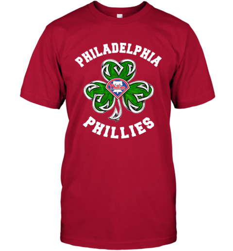 MLB Philadelphia Phillies Three Leaf Clover St Patrick's Day Baseball  Sports Shirt