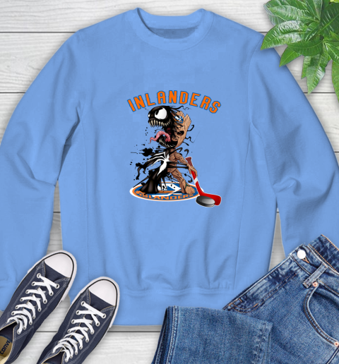 NHL New York Islanders Hockey Venom Groot Guardians Of The Galaxy Sweatshirt 11