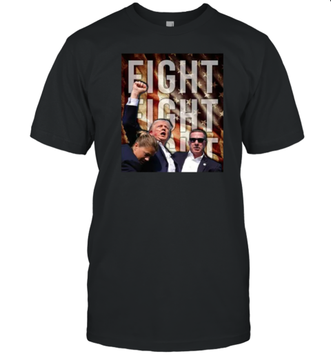 Trump Shooting Fight Fight Fight Shirt Trump Shooter T-Shirt
