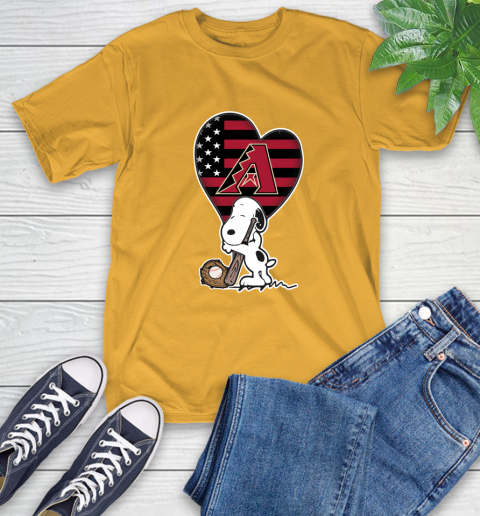 Washington Capitals MLB Baseball The Peanuts Movie Adorable Snoopy T-Shirt 3