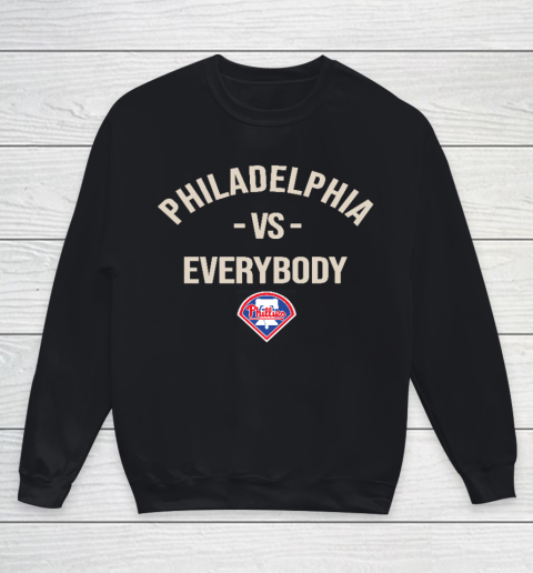 Philadelphia Phillies Vs Everybody Youth Sweatshirt