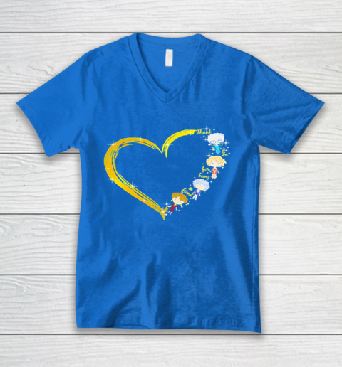 Heart The Golden Girls Thank you for being a friend V-Neck T-Shirt 5