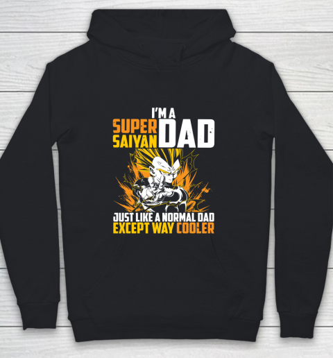 Dragon Ball Super Saiyan Dad Vegeta Youth Hoodie