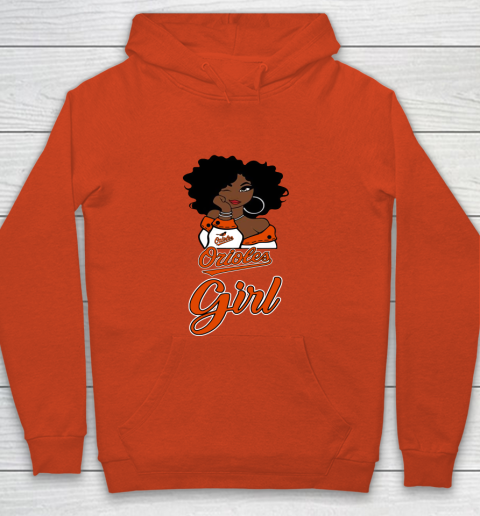 Baltimore Orioles Girl MLB Youth Hoodie 4