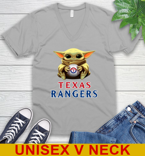 MLB Baseball Texas Rangers Star Wars Baby Yoda Shirt 52