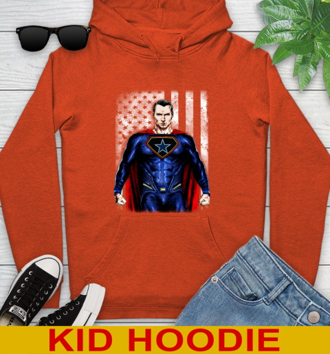 NFL Football Dallas Cowboys Superman DC Shirt Youth Hoodie - Image 5