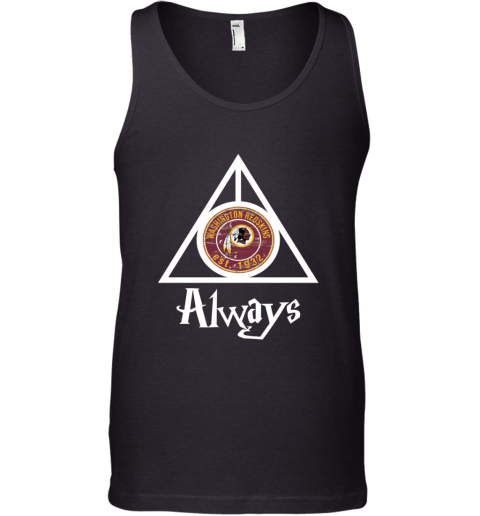 Always Love The Washington Redskins x Harry Potter Mashup NFL kg6t always love the washington redskins x harry potter unisex tank 17 front black