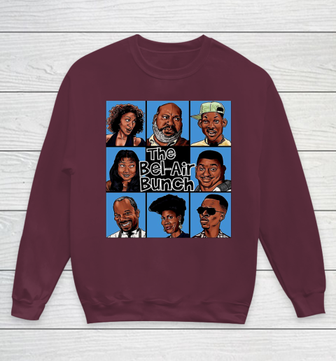 The Bel Air Bunch Fresh Prince Of Bel Air Youth Sweatshirt 4