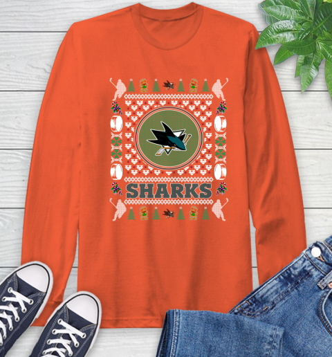 San Jose Sharks Merry Christmas NHL Hockey Loyal Fan Ugly Shirt 59