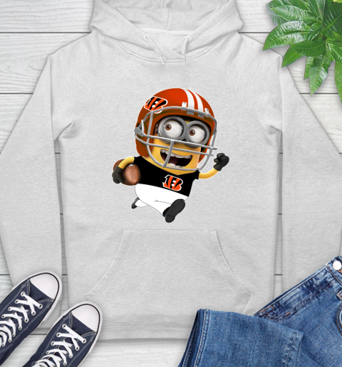 NFL Cincinnati Bengals Minions Disney Football Sports Hoodie