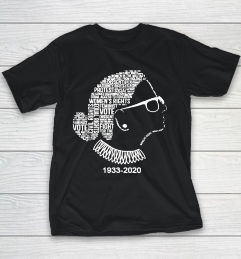 Notorious RBG 1933  2020 Shirt Ruth Bader Ginsburg RIP Youth T-Shirt