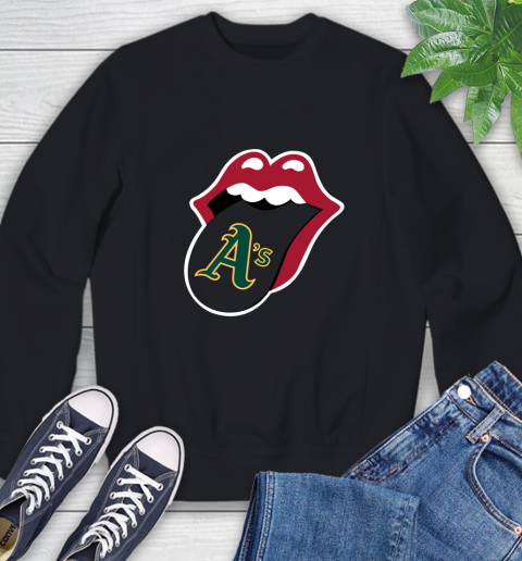 Oakland Athletics MLB Baseball Lips I Root For My Team Adoring Fan 26
