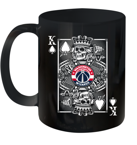 Washington Wizards NBA Basketball The King Of Spades Death Cards Shirt Ceramic Mug 11oz