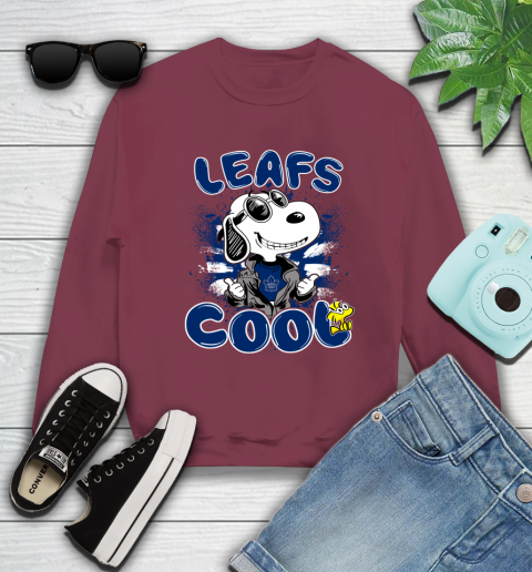 NHL Hockey Toronto Maple Leafs Cool Snoopy Shirt Sweatshirt 5