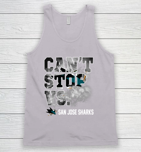 NHL San Jose Sharks Hockey Can't Stop Vs Tank Top 3