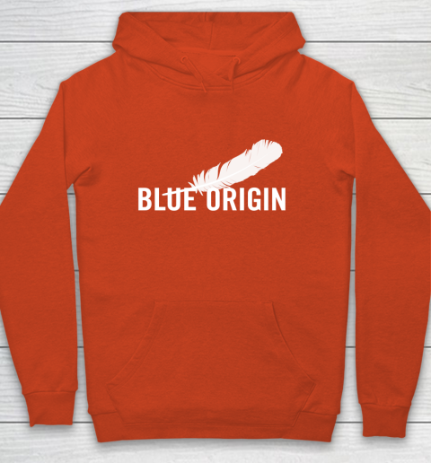 Blue Origin  All White Youth Hoodie 3