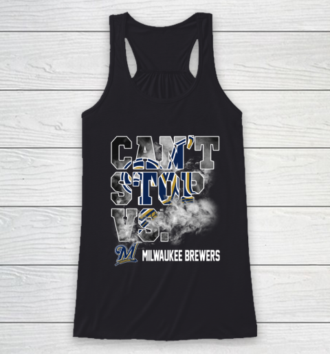 MLB Milwaukee Brewers Baseball Can't Stop Vs Brewers Racerback Tank