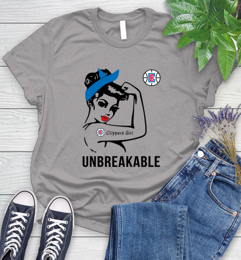 NBA Los Angeles Clippers Girl Unbreakable Basketball Sports Women's T-Shirt 3