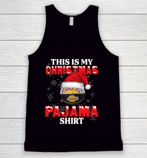 Los Angeles Lakers This Is My Christmas Pajama Shirt NBA Tank Top