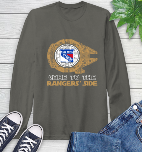 NHL Come To The New York Rangers Wars Hockey Sports Long Sleeve T-Shirt 9