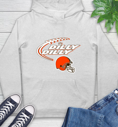 NFL Cleveland Browns Dilly Dilly Football Sports Hoodie