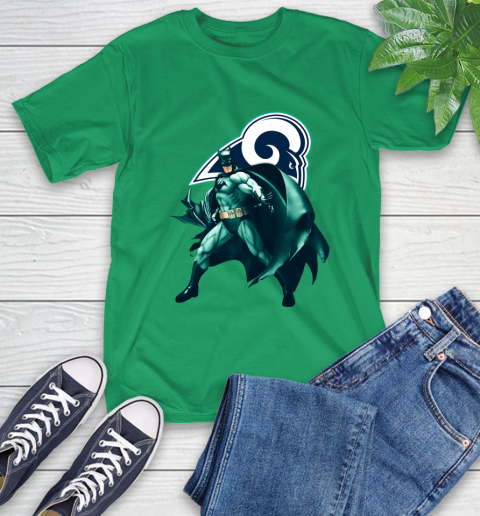 NFL Batman Football Sports Los Angeles Rams T-Shirt 7