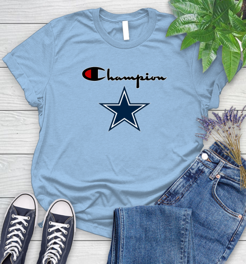 NFL Football Dallas Cowboys Champion Shirt Women's T-Shirt 6