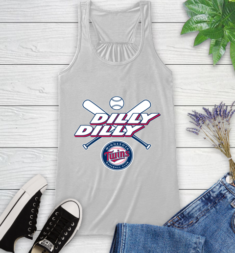 MLB Minnesota Twins Dilly Dilly Baseball Sports Racerback Tank