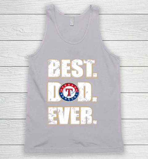 MLB Texas Rangers Baseball Best Dad Ever Family Shirt Tank Top 3
