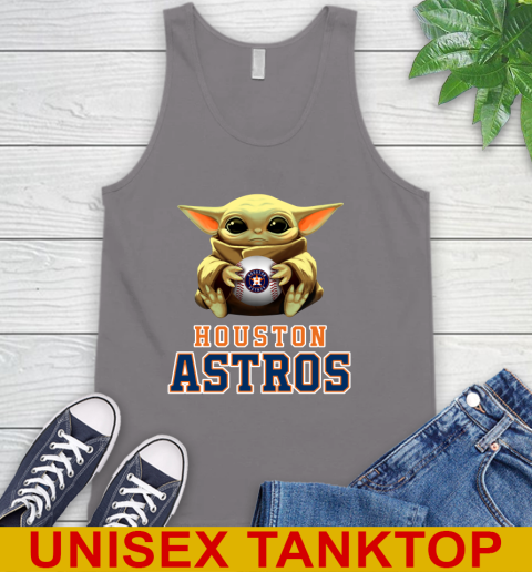 MLB Baseball Houston Astros Star Wars Baby Yoda Shirt 76