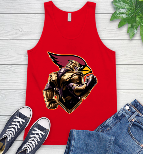 NFL Thanos Avengers Endgame Football Sports Arizona Cardinals Tank Top 6