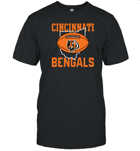 Men's Homage Cincinnati Bengals Hyper Local Charcoal Tri-Blend T-Shirt