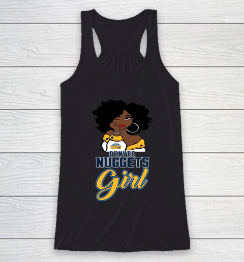 Denver Nuggets Girl NBA Racerback Tank
