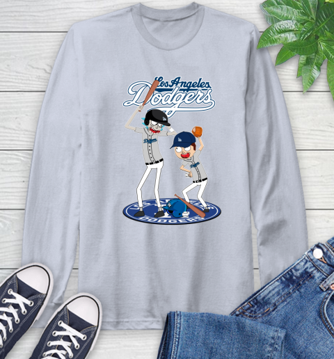 MLB Los Angeles Dodgers Rick And Morty Baseball 63