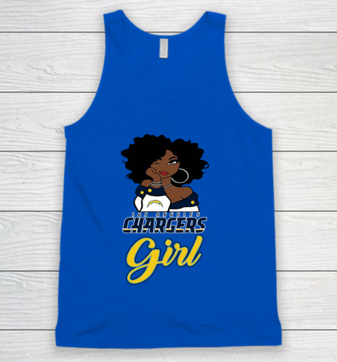 Los Angeles Chargers Girl NFL Tank Top 5
